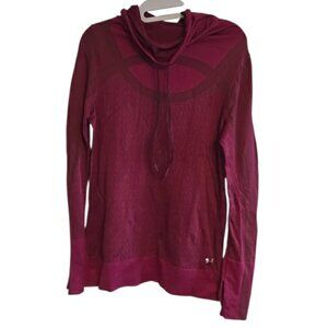 Under Armour Threadborne Heatgear Fitted Running Shirt Sz M Athletic Gear